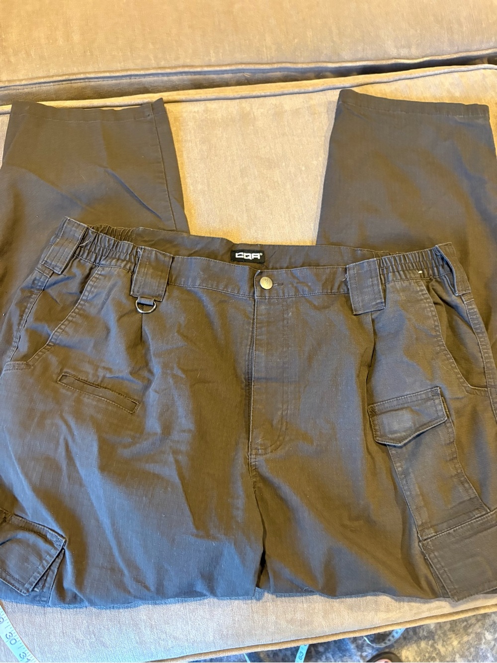 Men's dark brown CQR  Cargo Pants - Utility Style
